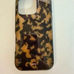 Sonix Brown Tortoise Shell case with MagSafe for iPhone 16 Pro